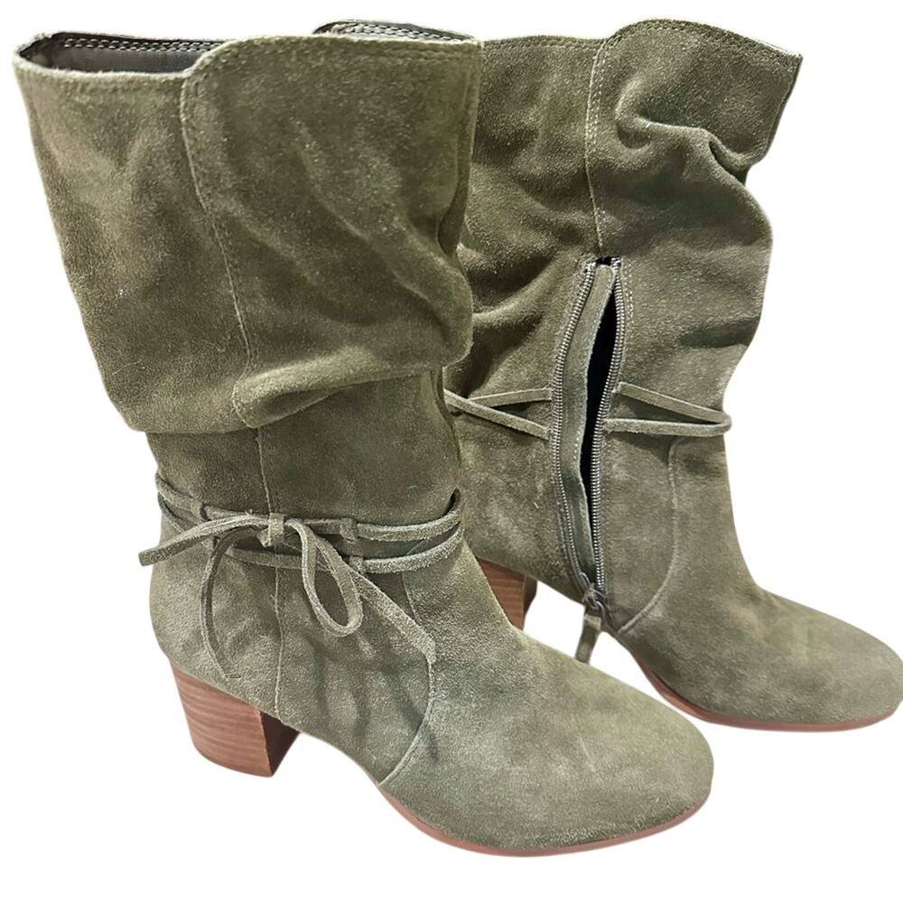 Violet & Red, Janine Tall Shaft Suede Boot, 8 - Picture 6 of 6